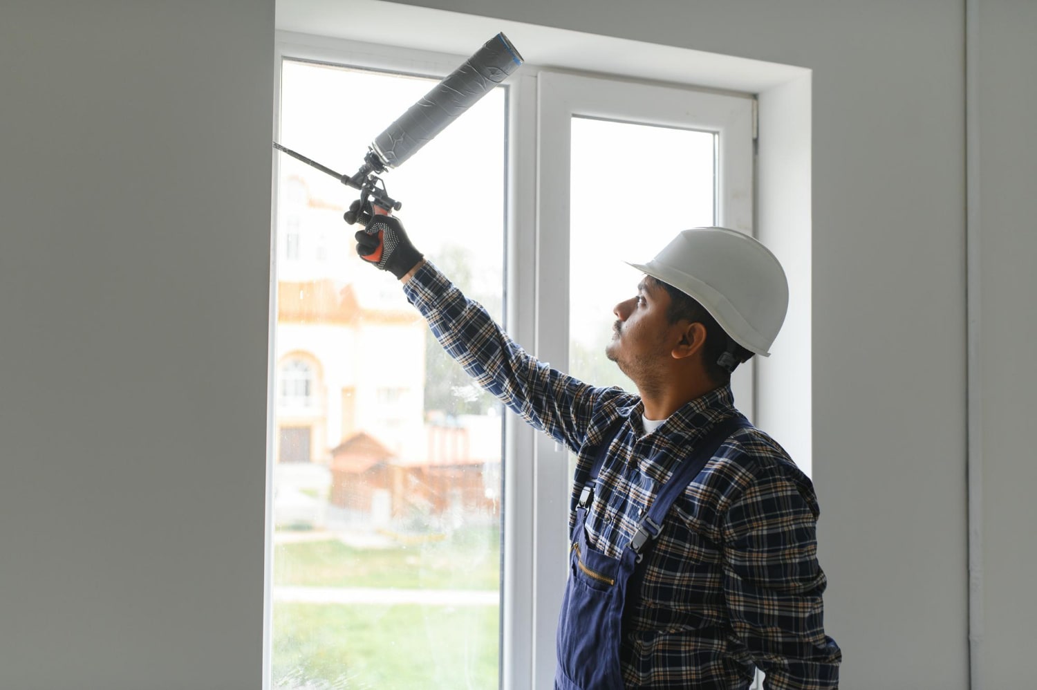 sellado en la instalación de ventanas